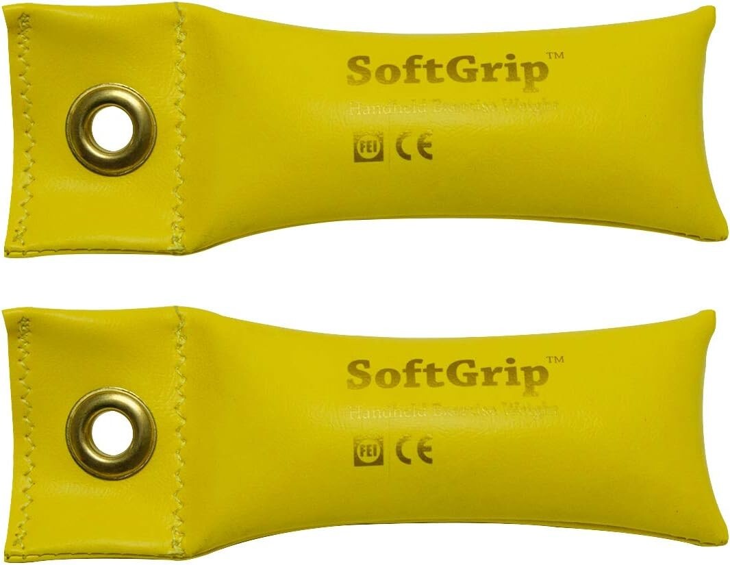CanDo Softgrip Flexible Hand Weight, 1 Pound