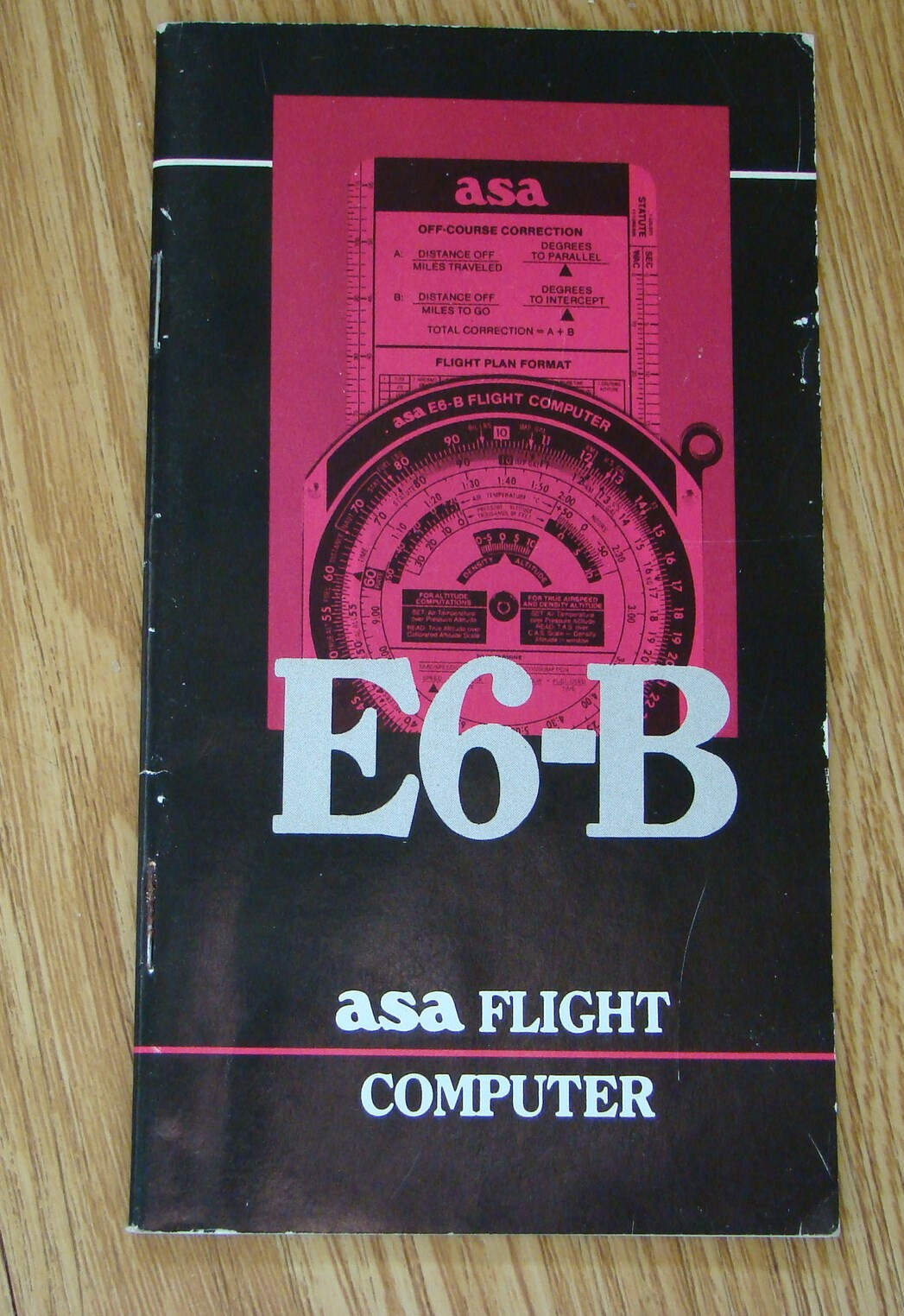ASA E6-B Flight Computer + Manual Private Aircraft Tool flying