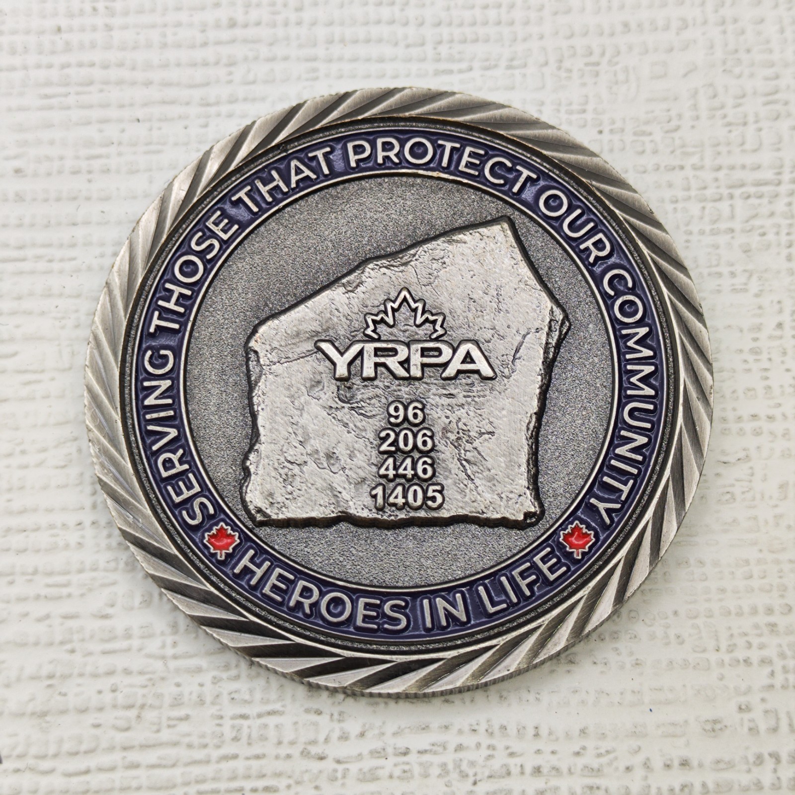 YRPA York Regional Police Association Challenge Coin