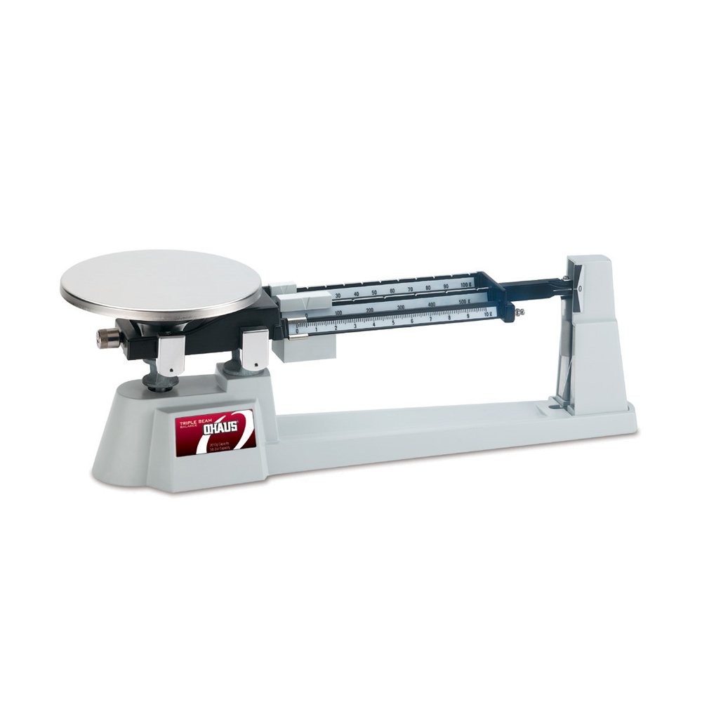 Ohaus - 80000012 Specialty Mechanical Triple Beam Balance, with Stainless Steel