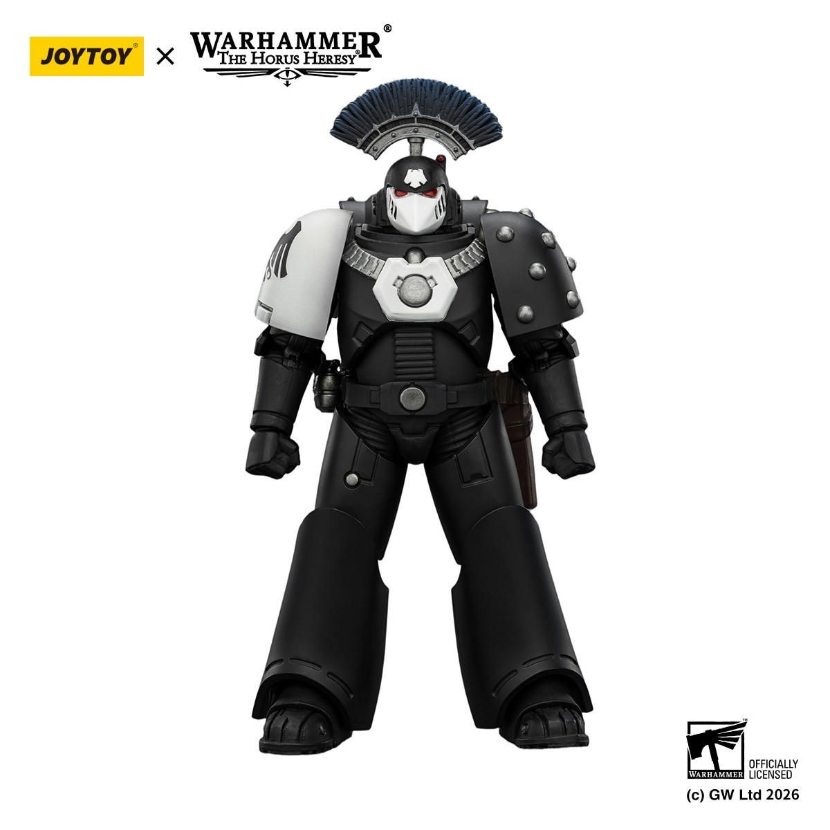 JOYTOY Warhammer 30K 1/18 Action Figure Raven Guard MkVI Tactical Sergeant