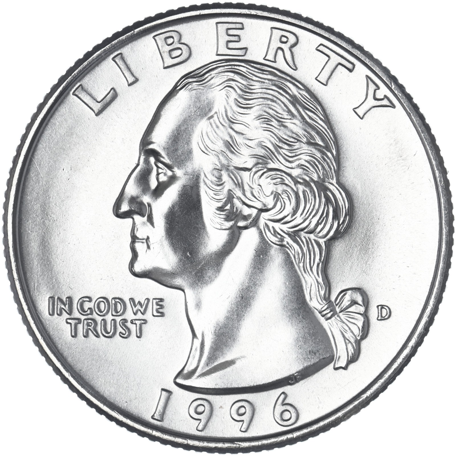 1996 D Washington Quarter Choice BU US Coin See Pics G116