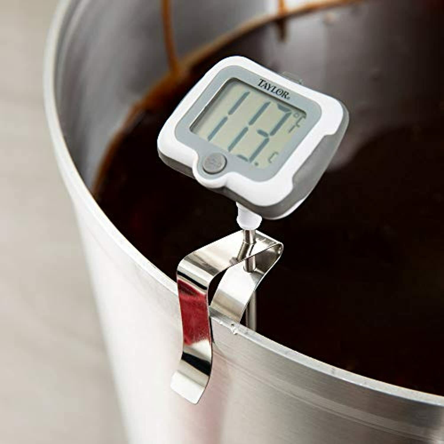 Taylor 9839-15 Adjustable Head Digital Candy Thermometer