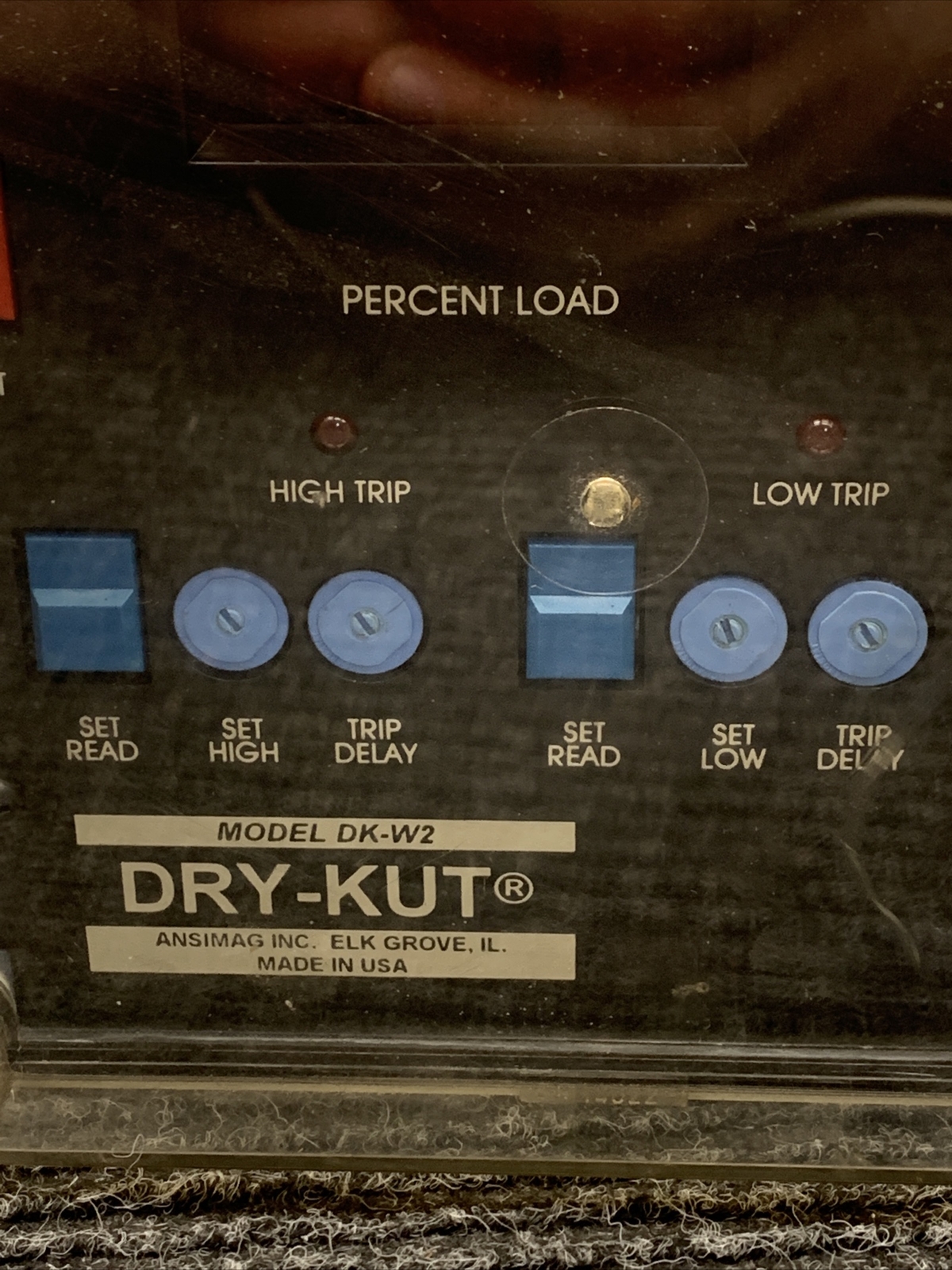 Used Dry-Kut DK-W2 Load Control Panel