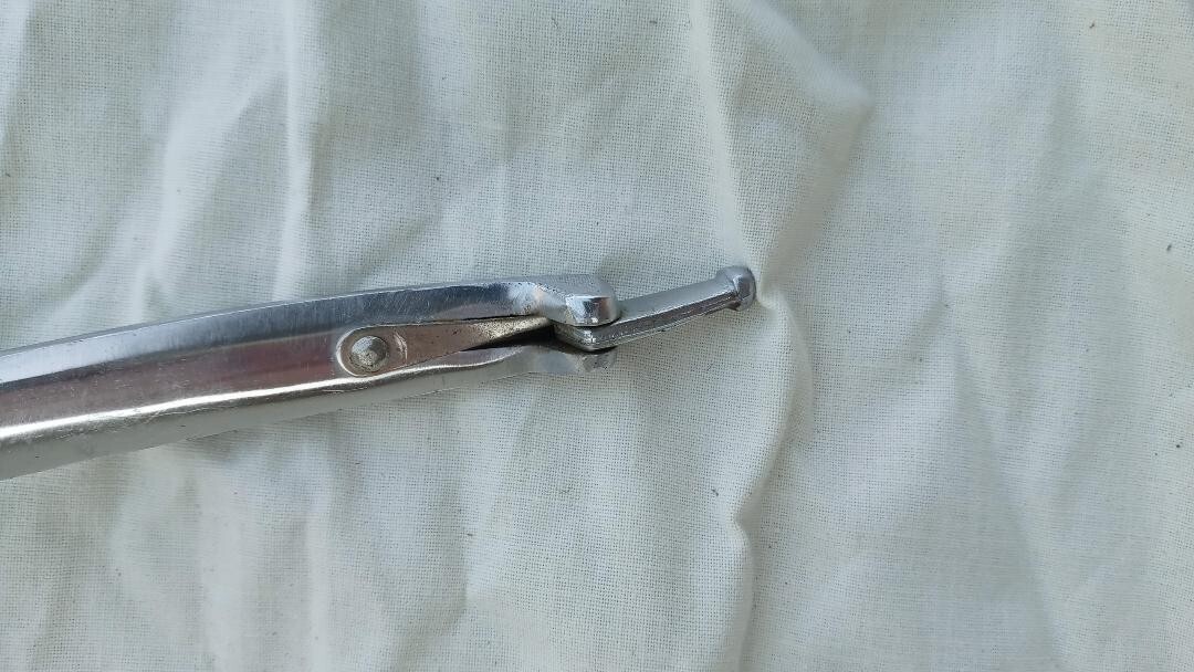 Wiss Germany #1309 Chrome Poultry Shears with Toggle Lock 9"