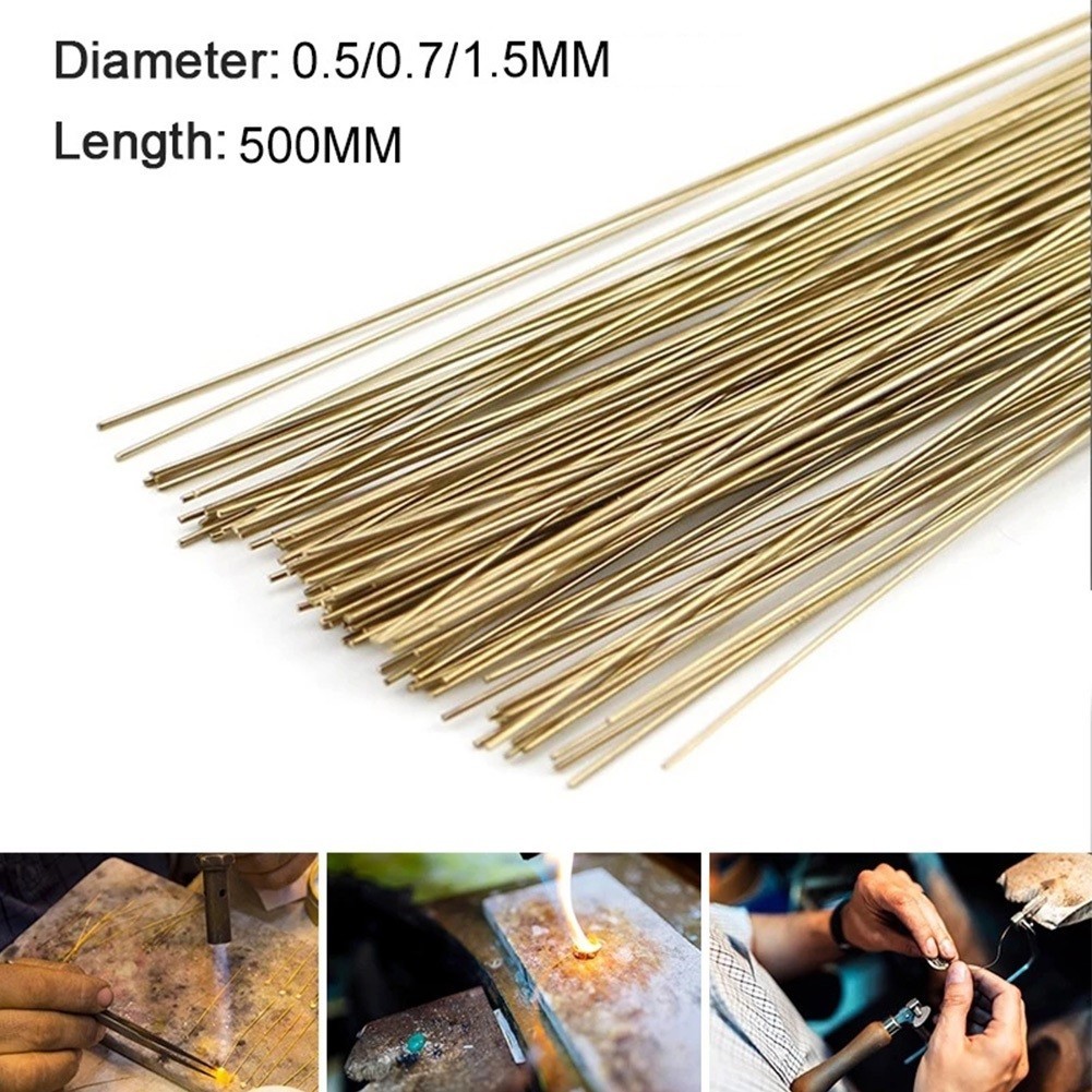 New Quality Welding Rods For Jewelry Repair For Weld Metals Gold Soldering 5pcs