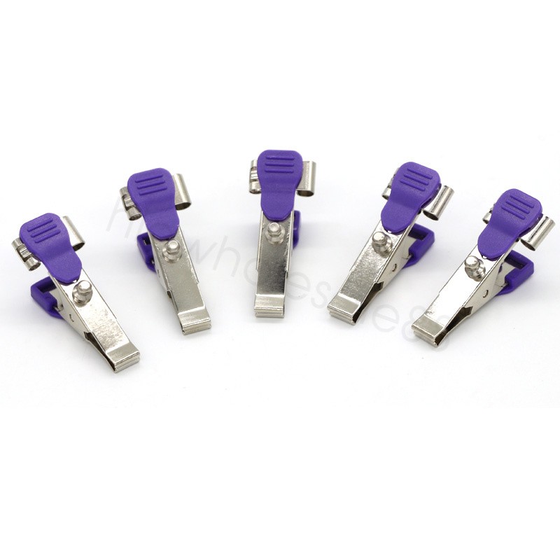 Vet ECG Alligator Electrode Clip ECG/EKG Veterinary Electrode Clip Reusable .US