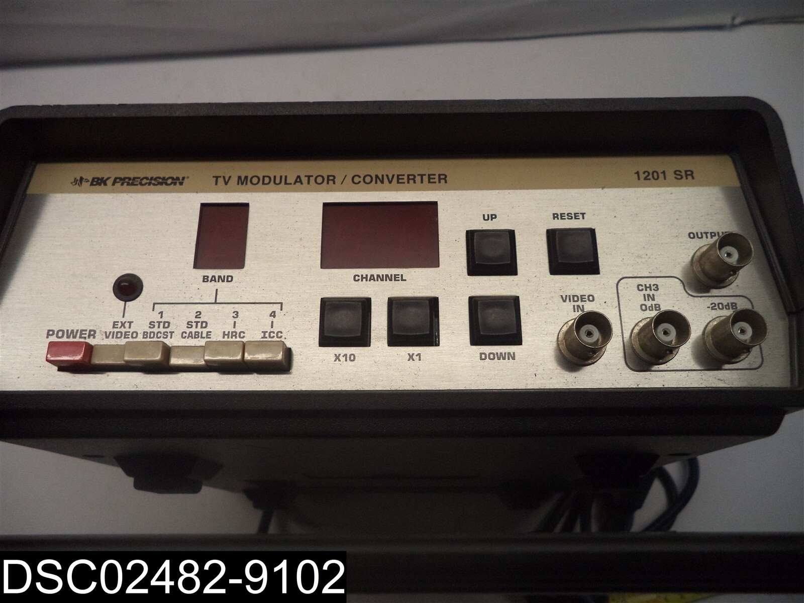 USED: BK Precision Model 1201 SR TV Modulator/Converter