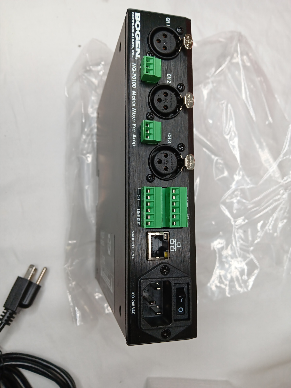 Bogen Nyquist NQ-P0100 Matrix Mixer Pre-Amp