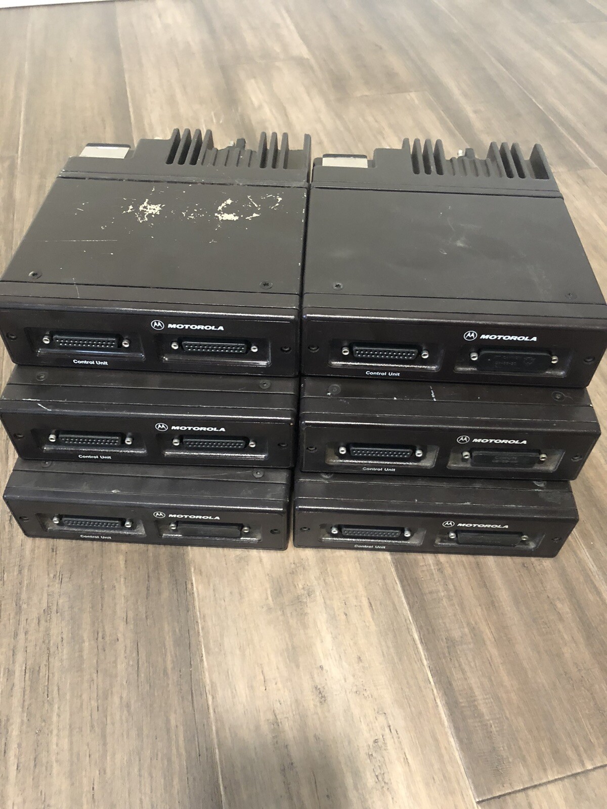 Lot Of 6 Pieces Motorola Spectra d37kma7ja5dk D37kga5jb5fk Two Way Radio Tested