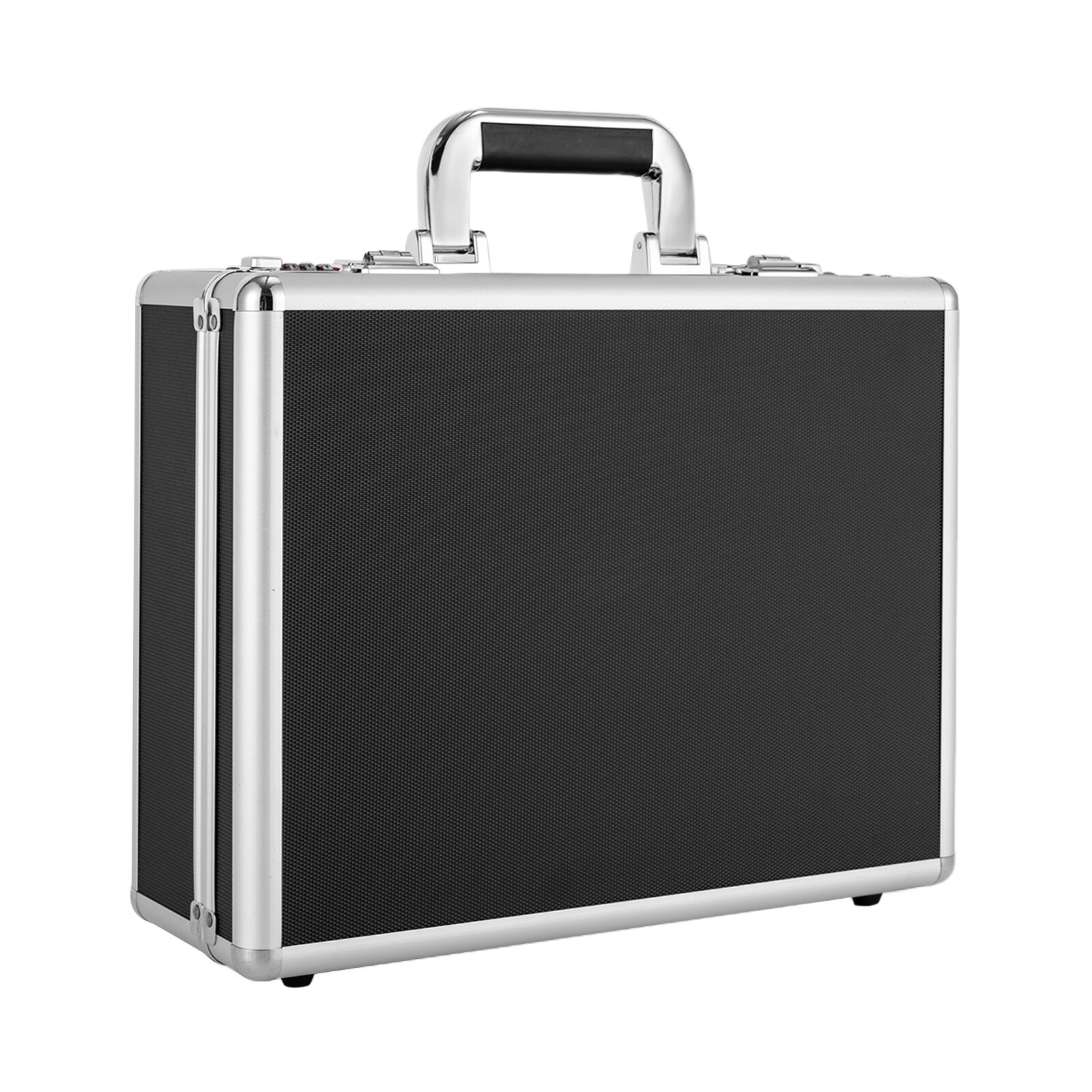 18 Slots Locking Display Briefcase Watches Collectors Display Storage Watch Box