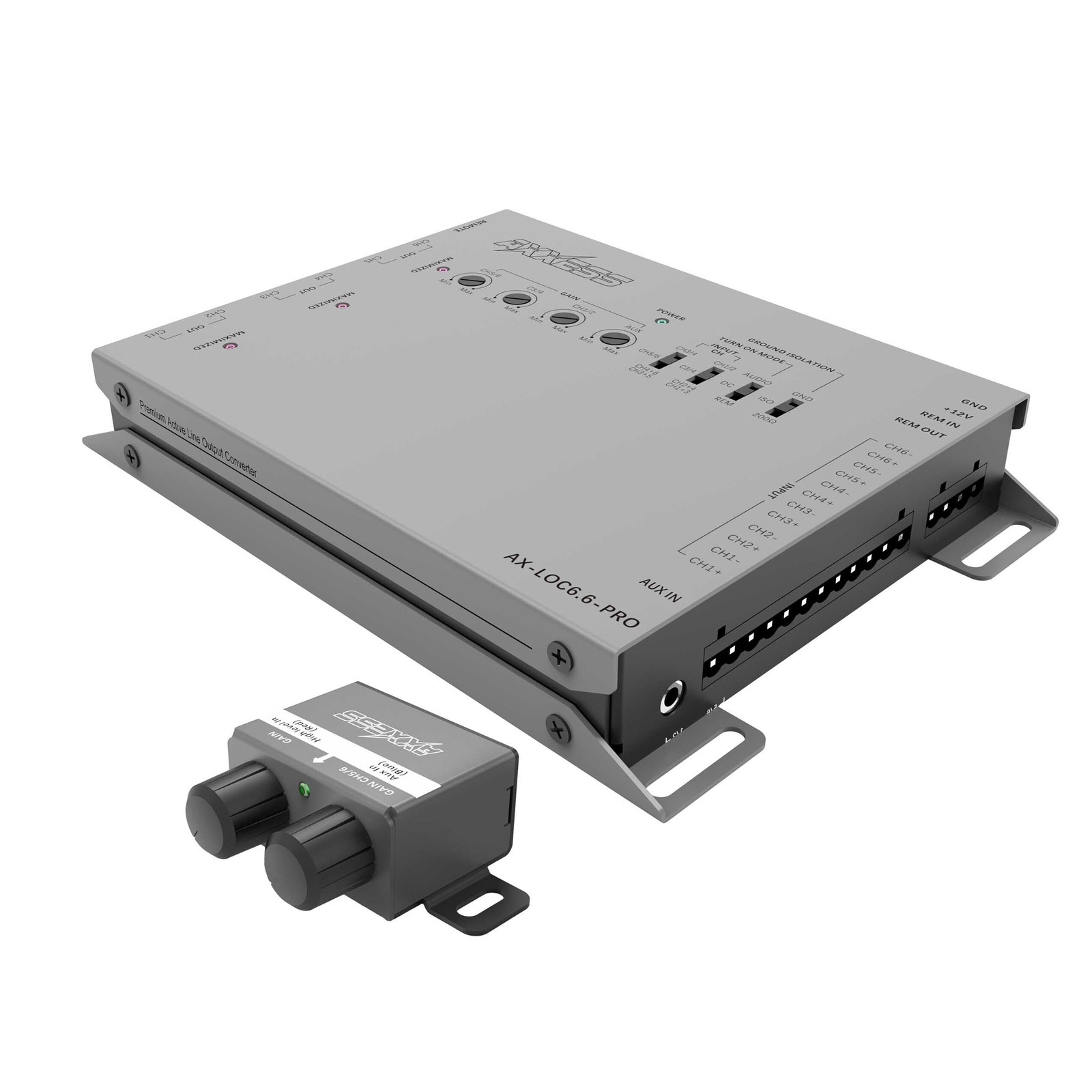 Axxess AX-LOC6.6-PRO 6-Channel LOC With Summing Processor