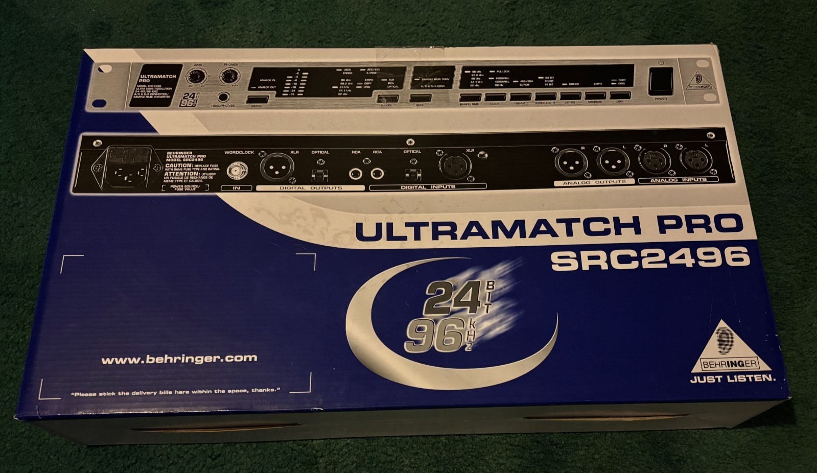 Behringer Ultramatch Pro SRC2496 New
