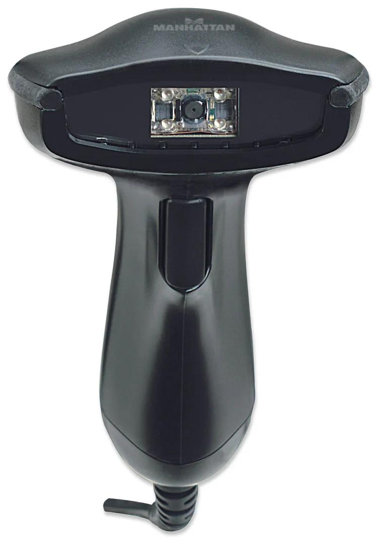 New 2D Laser Barcode Scanner 430 mm Scan Depth, USB~ Manhattan 460835