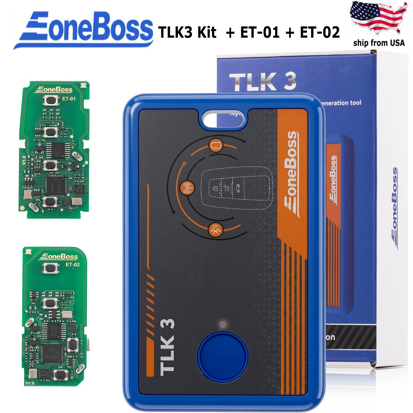 EONEBOSS TLK3 Kit Advanced Version TLK3 Unit + ET-01 + ET-02 Ultimate Solution