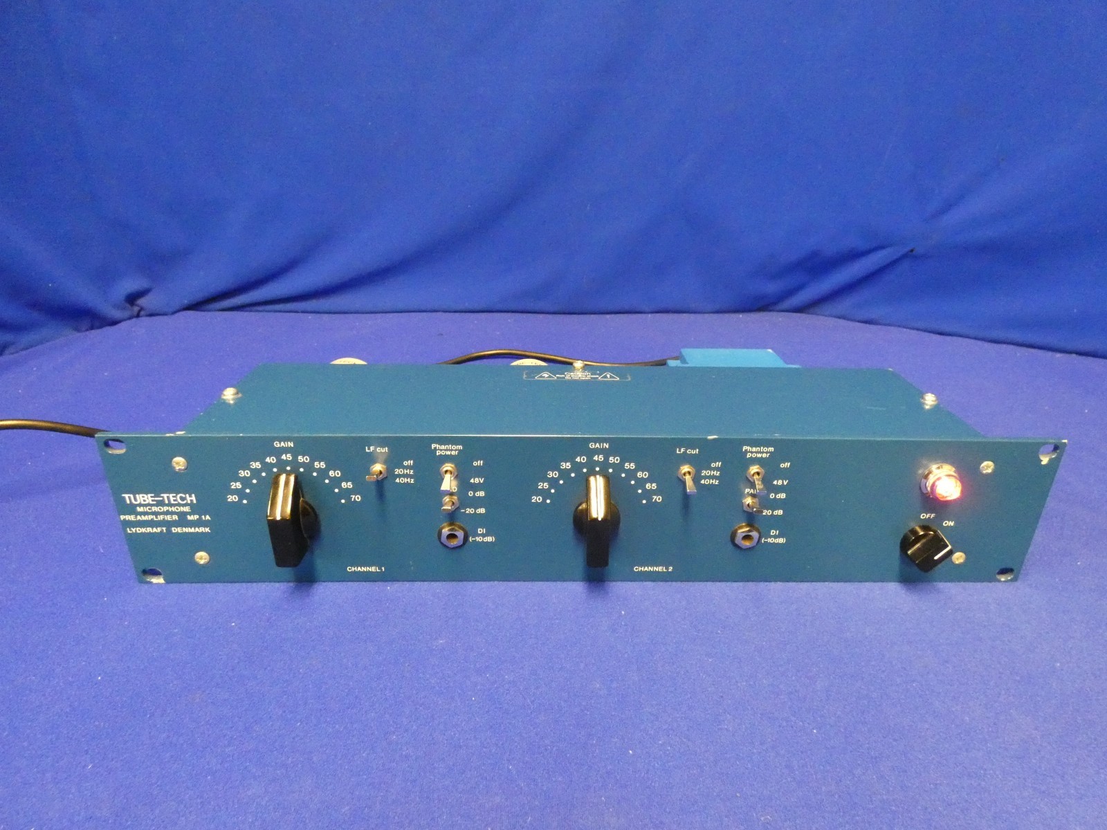 Tube-Tech MP 1A Microphone Preamplifier (Tested-Working Made in Denmark)