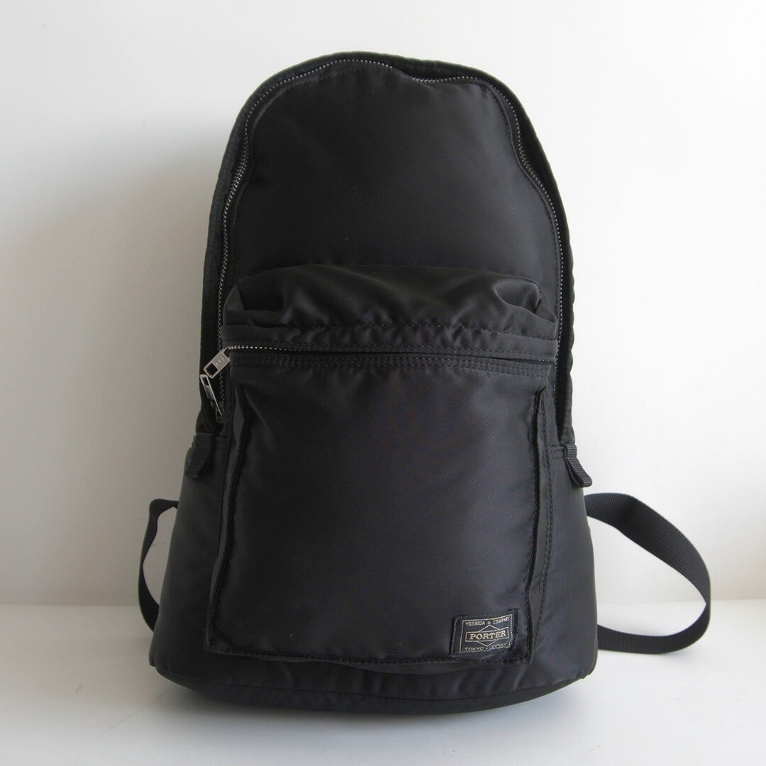Porter Tanker Backpack Black Used from Japan