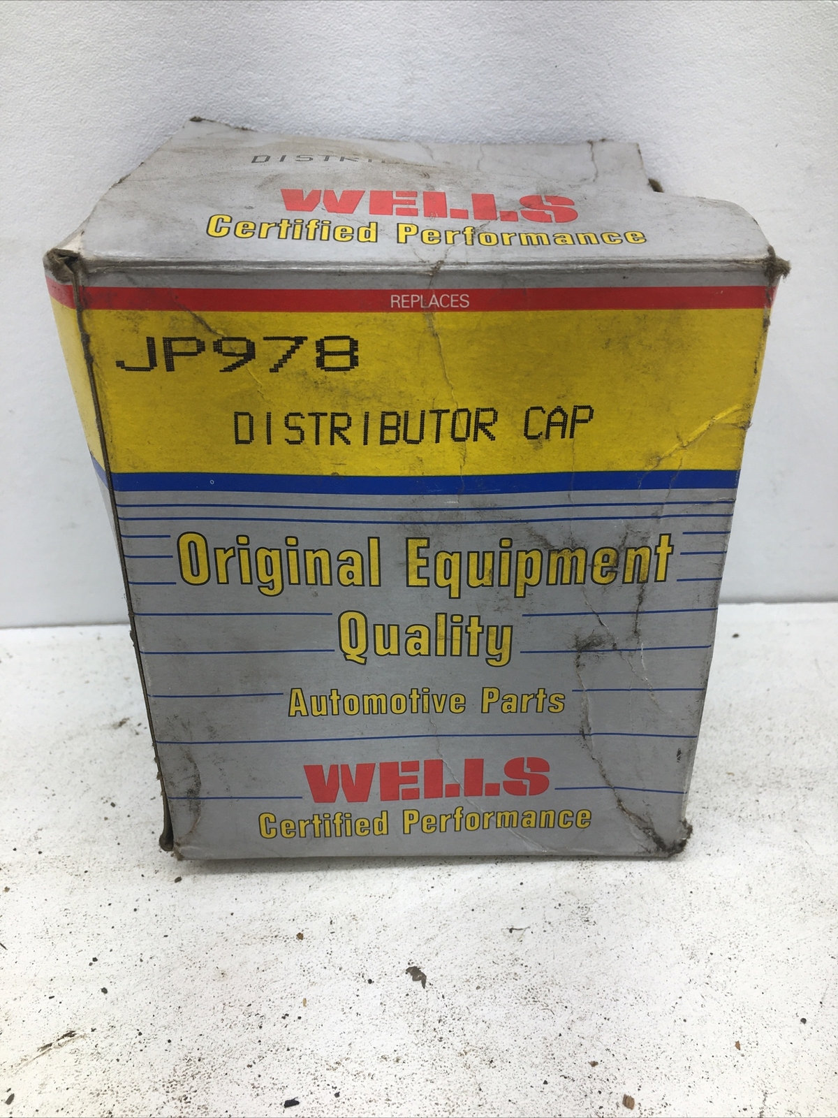 Wells Certified Performance Distributor Cap JP978 (New Old Stock)