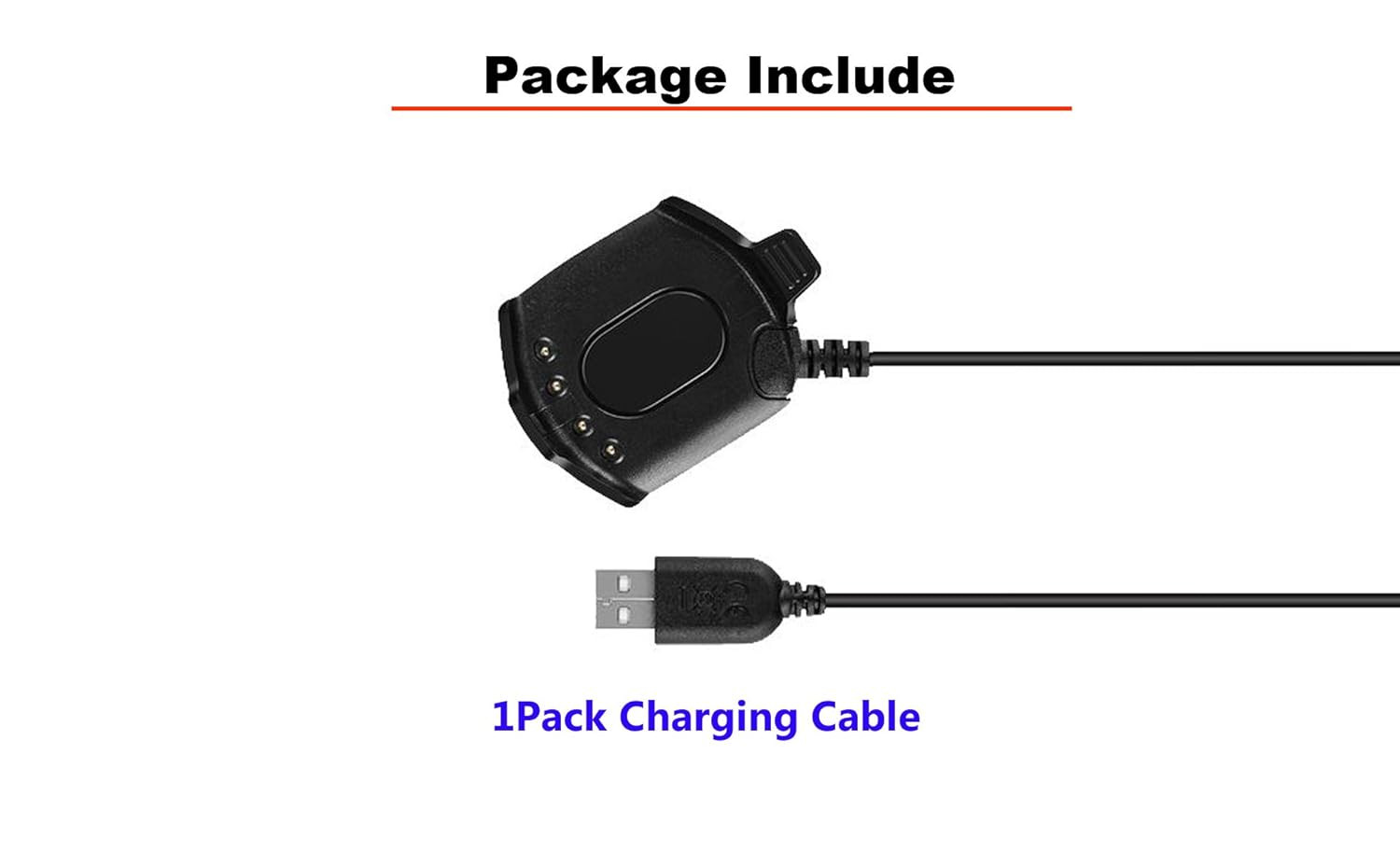 Garmin Approach S2 & S4 Charging Cable - 3.93FT/120CM Sync Clip for Data