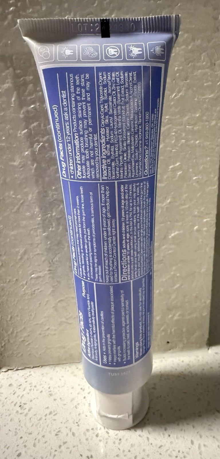 SeneGence SmileSense Fluoride Toothpaste Triple Whitening NEW
