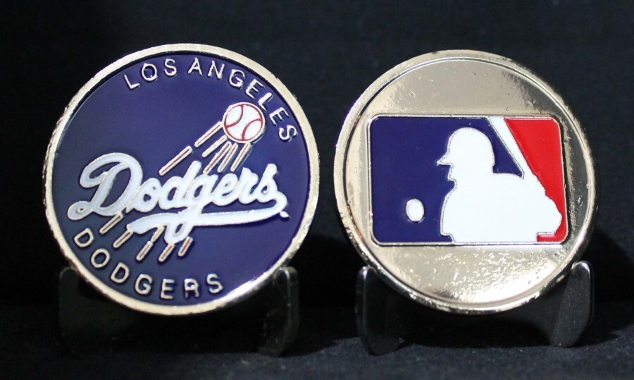 MLB LOS ANGELES DODGERS COLLECTIBLE CHALLENGE COIN NEW