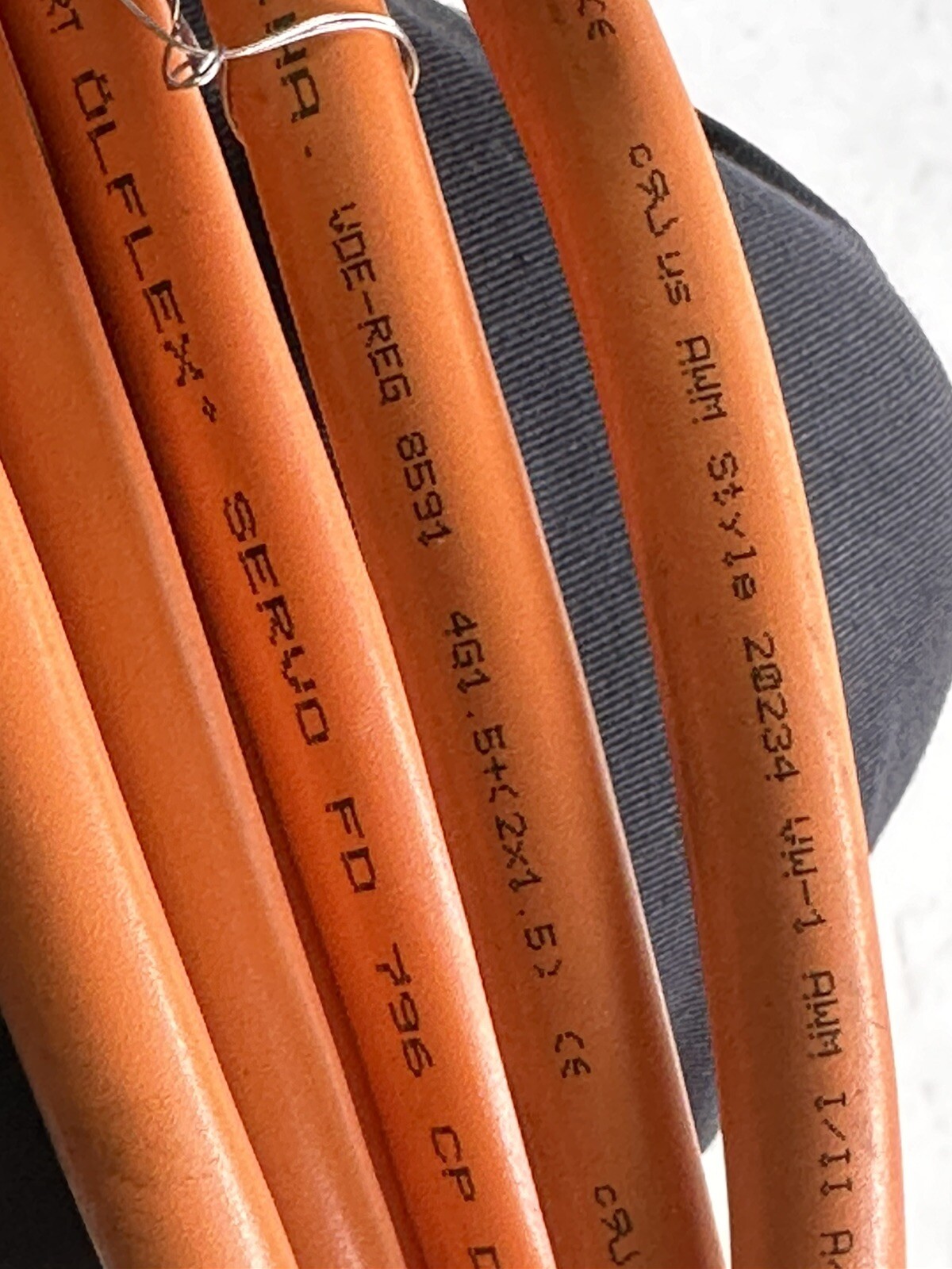 OLFLEX Fd 796 CP AWM 20234 80C 1000V Pure Servo Cable 23’