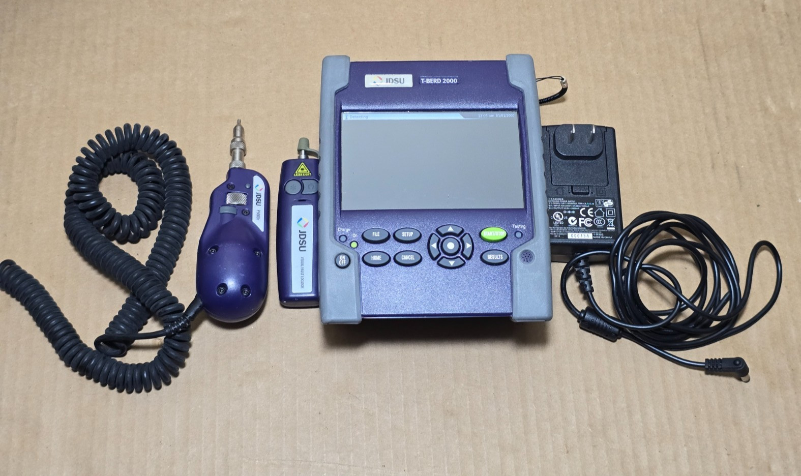 JDSU Viavi T-BERD 2000 4146 Quad SM MM Fiber OTDR w/ PM Power Meter P5000i Scope