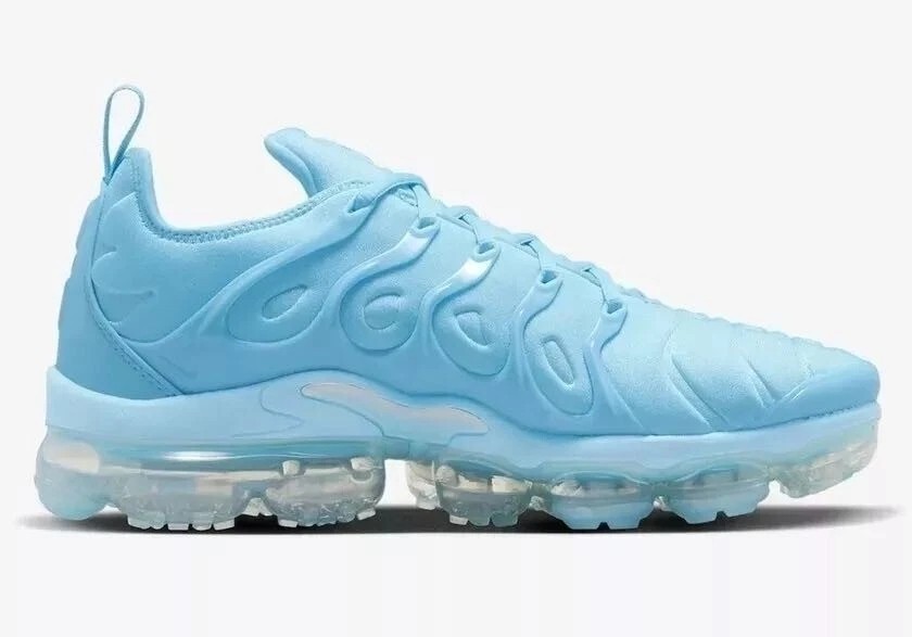 New Nike air vapormax plus TN Men's Light blue Comfortable sports shoes