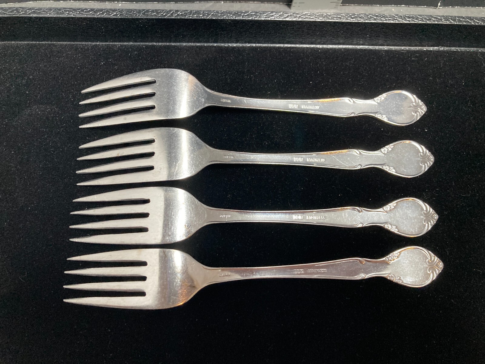 4 Parliament Forks Flatware Stainless Japan
