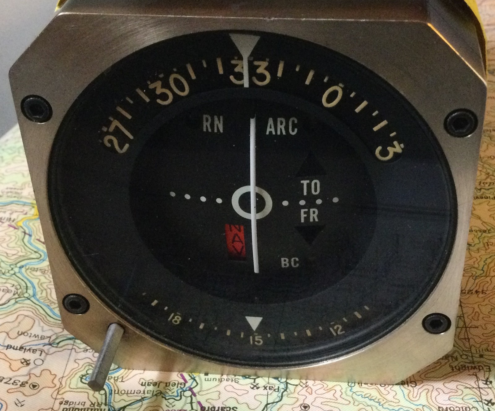 ARC/Cessna IN-1048AC VOR/LOC Course Indicator PN 46880-1310 –Tested Good