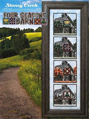Four Seasons Barn LFT434 by Stoney Creek cross stitch pattern