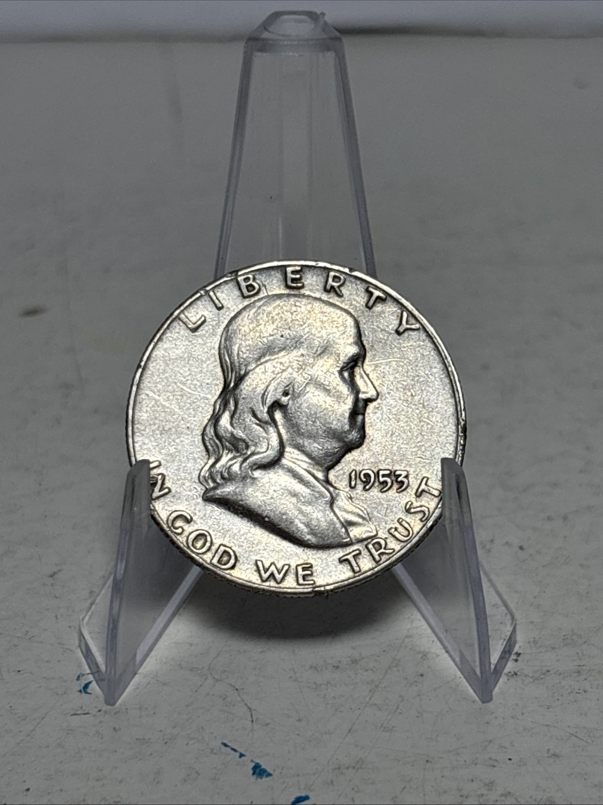 1953 Benjamin Franklin Half Dollar 90% Silver