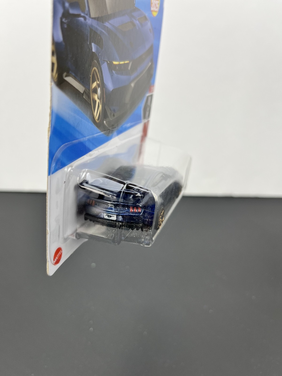 Hot Wheels 2025 Mainline Mustang 60 Ford Mustang GTD Blue #34