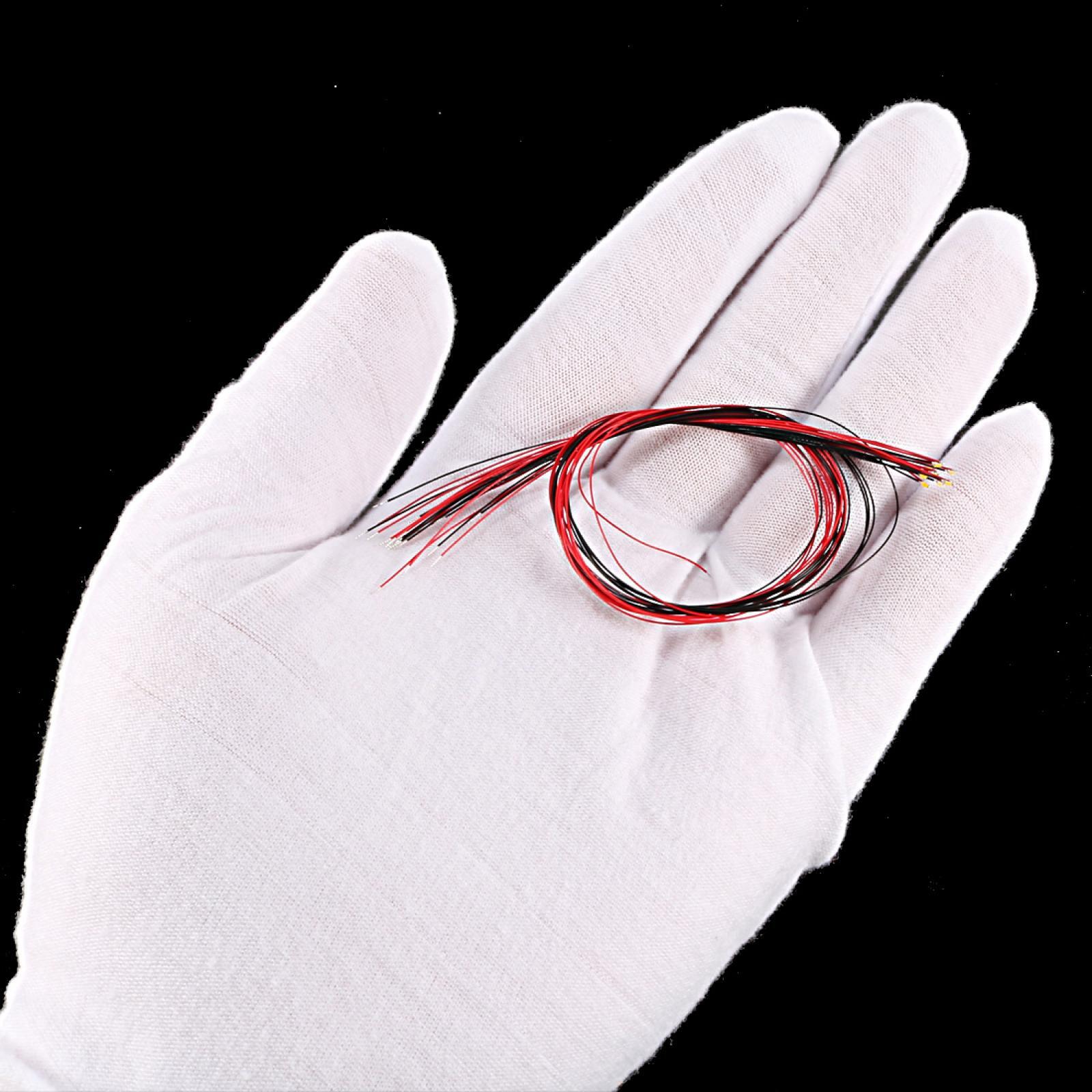 10pcs Pre-soldered Micro Surface Mounted Devices LED Warm White Light Diode