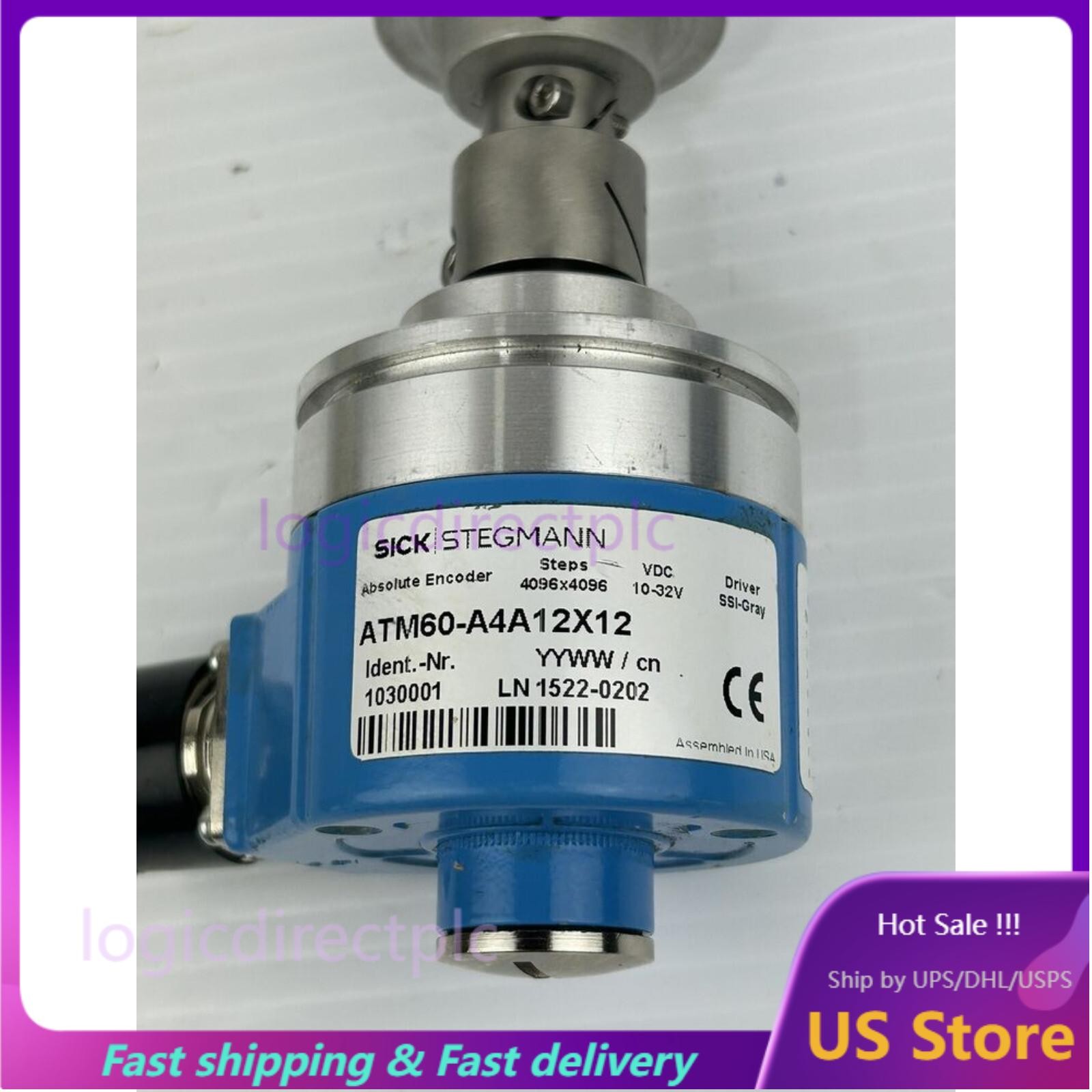 NEW SICK Stegmann ATM60-A4A12X12 Absolute Encoder 1030001