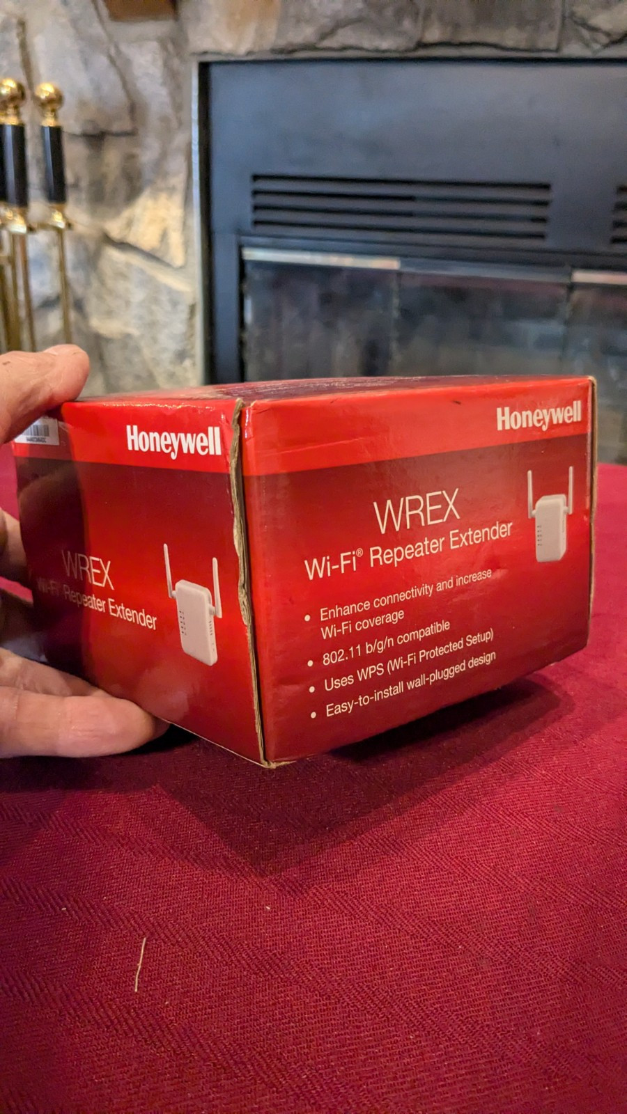 Honeywell WREX-Wifi Repeater/Extender Open Box