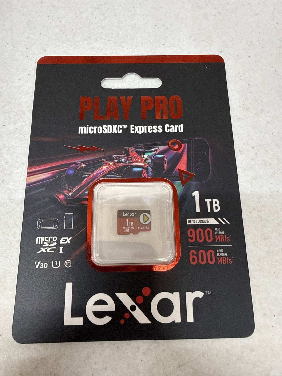 Lexar 1TB PLAY PRO microSDXC Express Memory Card - SEALED