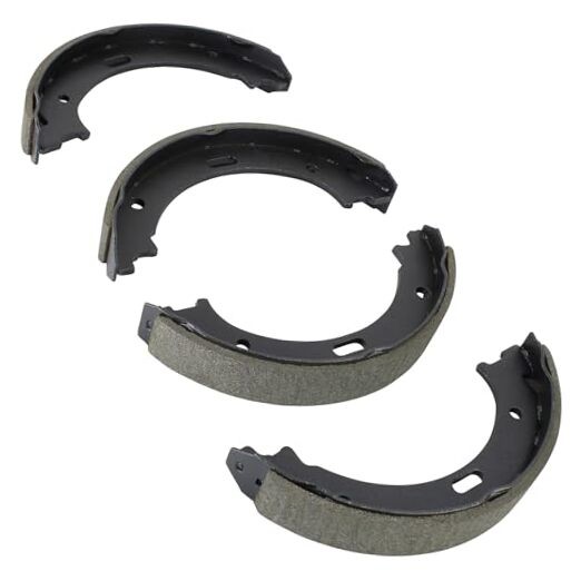 Rear Parking Brake Shoes, FPS868, Compatible with 2004-2015 INFINITI/Nissan