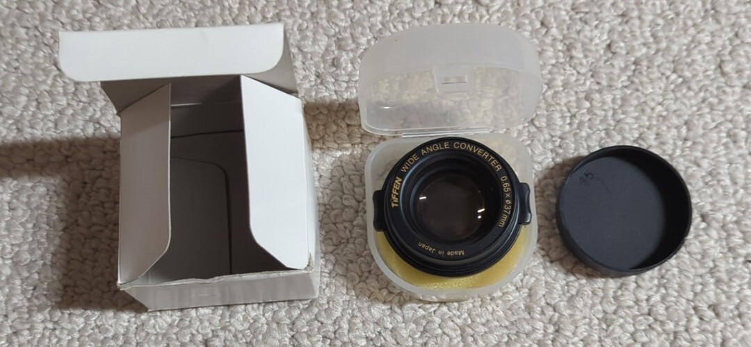 Tiffen Quick-Fit Type 0.65X Wide Angle Lens In Original Packaging 24