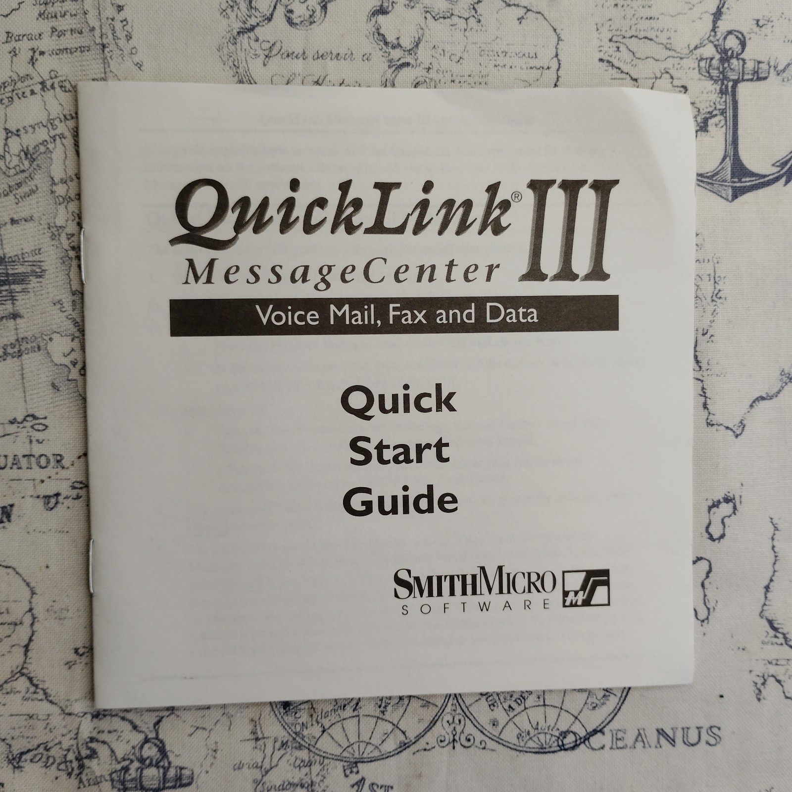 Viking Components Smith Micro QuickLink MessageCenter III Modem Software CD/3.5"