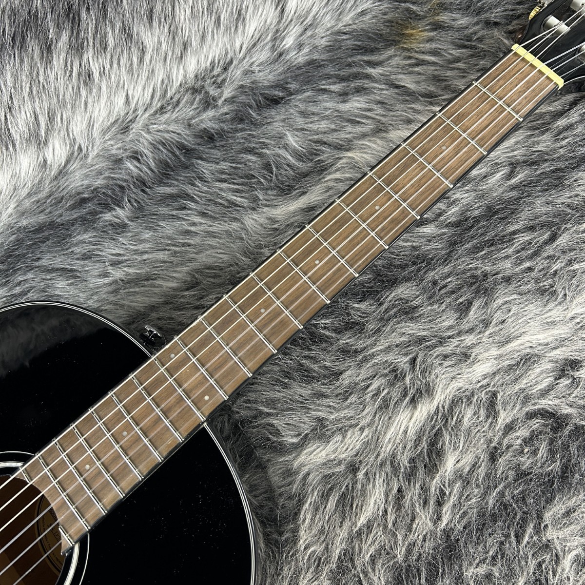 Fender CN-60S Nylon String Classical Guitar Black Solid Spruce Mahogany