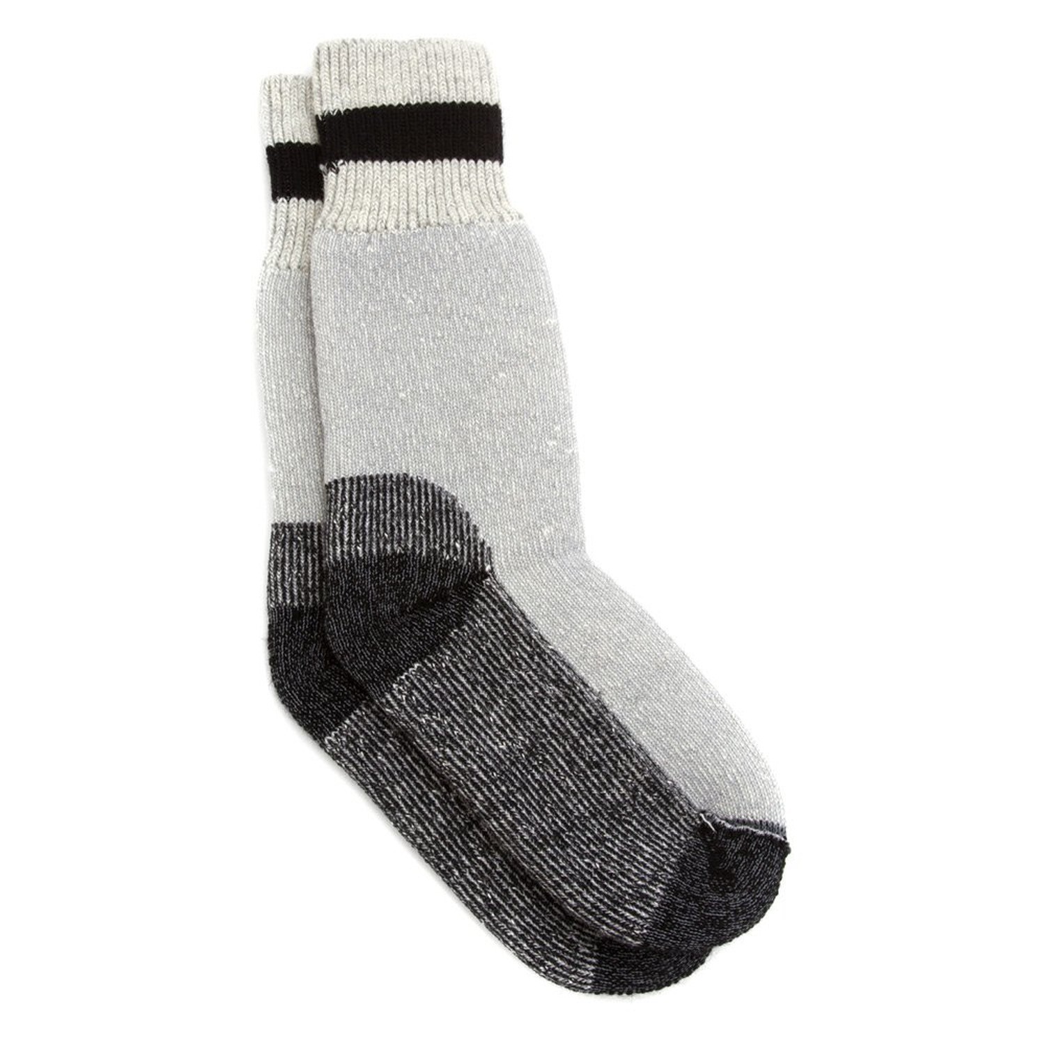 Wigwam Diabetic Thermal Socks Large Grey/Black