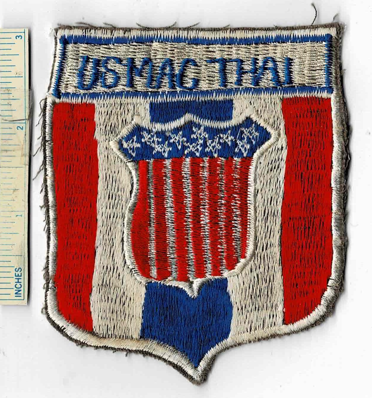 Vietnam War THAILAND MAG Military Advisory Group Thai US Army Cloth Patch Nam