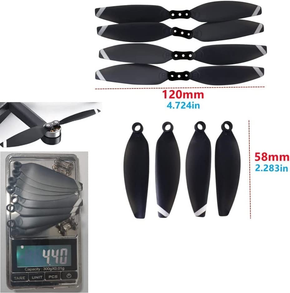 16PCS Drone Propeller Blades for HS175D X500pro X650 Ruko F11MINI F7MINI