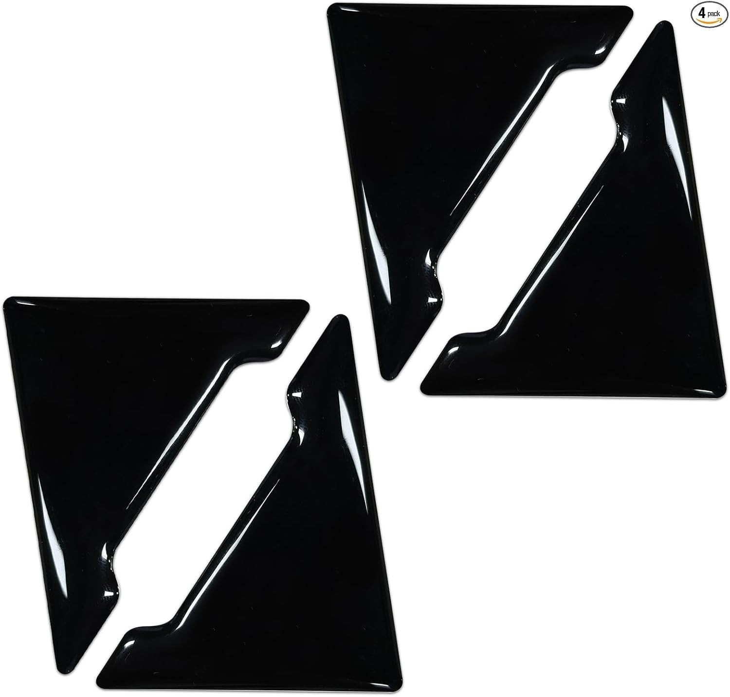 4PCS Car Door Guard Protector, Car Door Edge Guard, nti-Collisio Color: Black