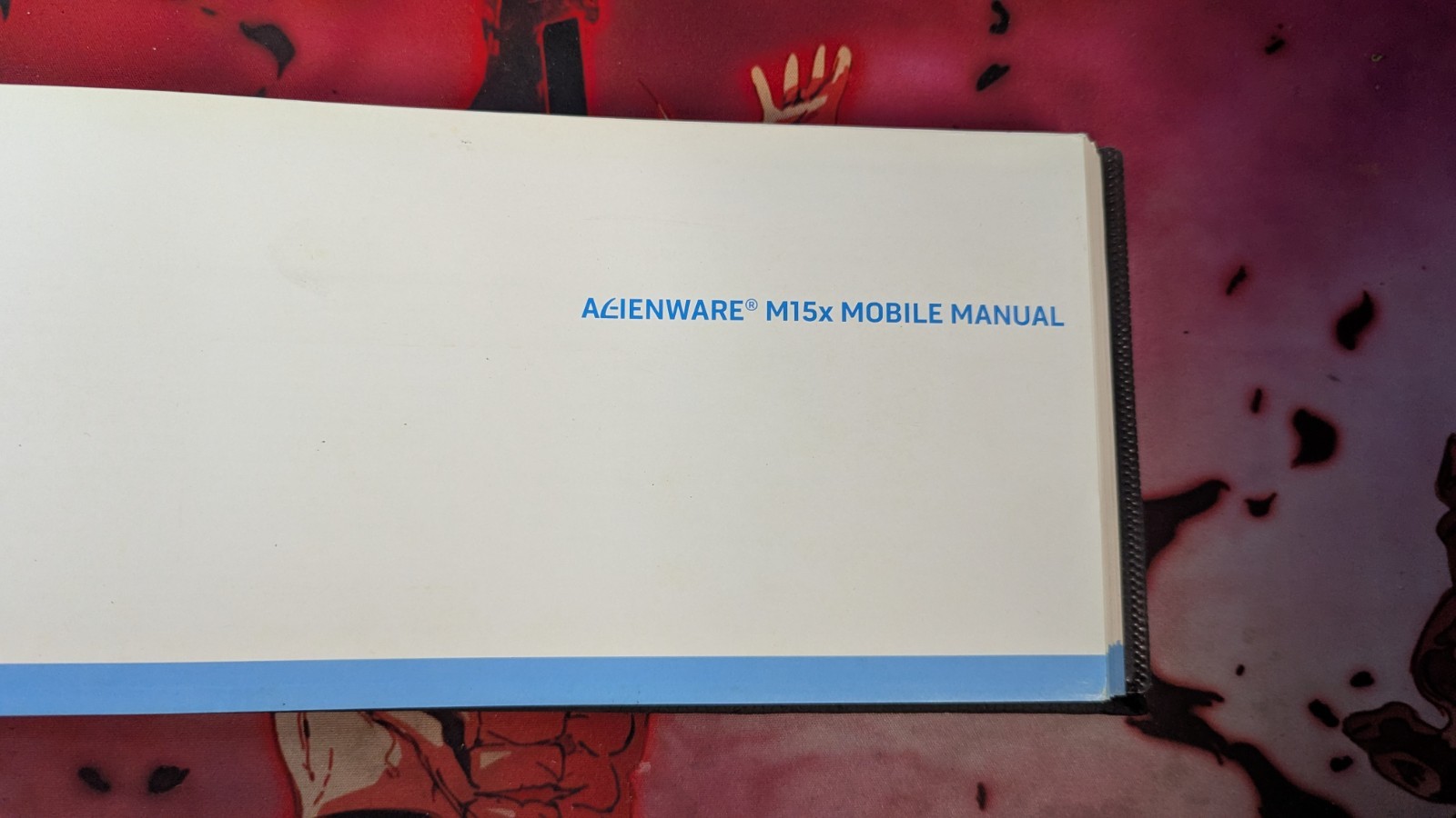 ALIENWARE Area-51 M15x Mobile Manual Only