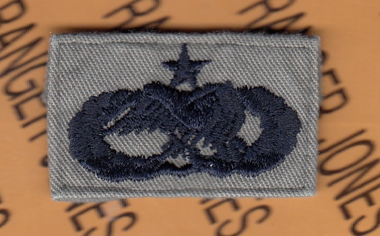USAF Air Force Senior Logistics Readiness Badge AFBU patch sew on c/e