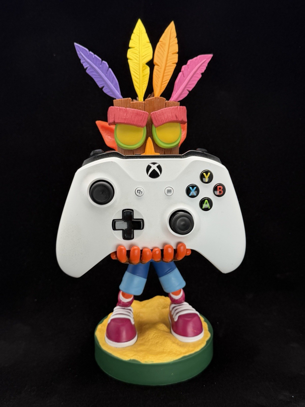 Crash Bandicoot "Aku Aku" Phone / Controller Holder by CableGuys ~ NEW