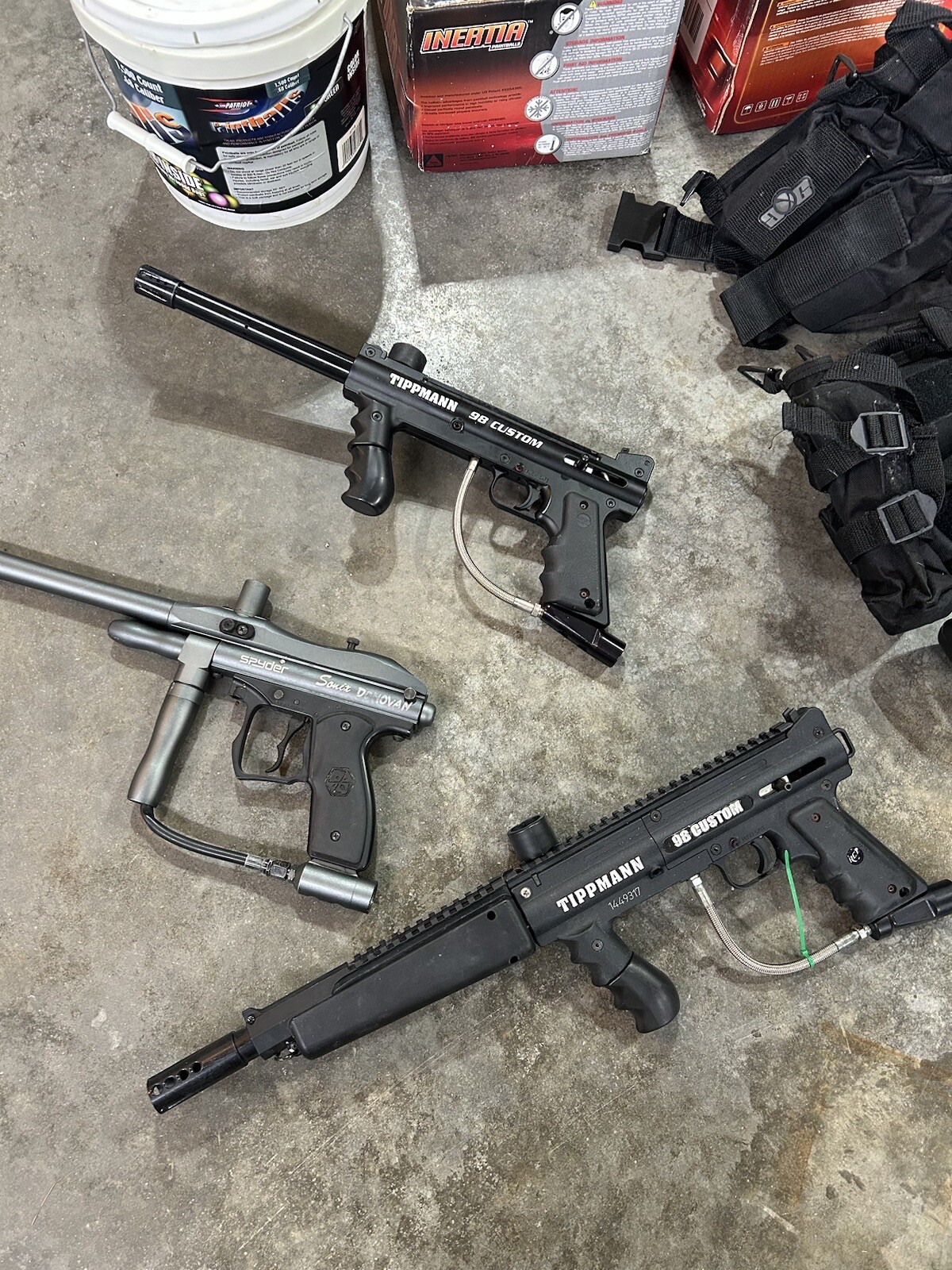 paintball gear