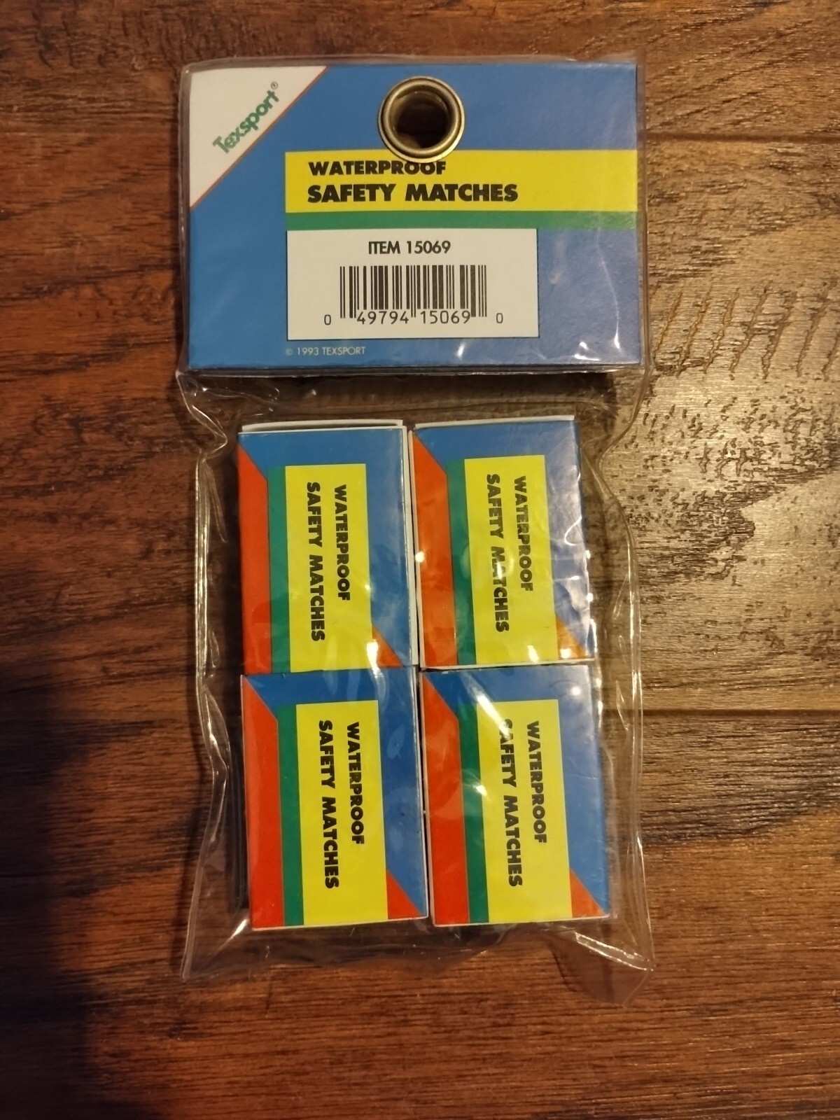 Texsport Waterproof Safety Matches 4 Pack